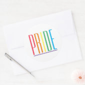 PRIDE Large Round Stickers (Umschlag)