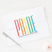 PRIDE Large Square Stickers (Umschlag)