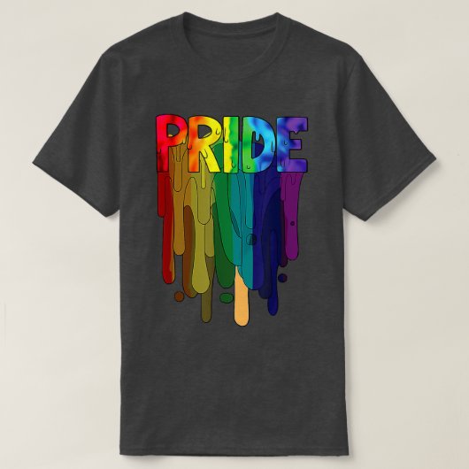 Pride LGBT Funny Rainbow Flag Monat T-Shirt (Design vorne)