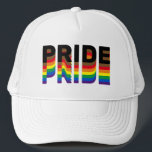 Pride lgbt lgbtq Gay Regenbogen Diversity Inklusiv Truckerkappe<br><div class="desc">Stolz lgbt lgbtq Gay Regenbogen Diversity Inklusivität Trucker Hat</div>