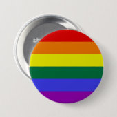 Pride LGBT Rainbow Button (Vorne & Hinten)