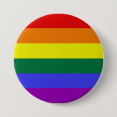 Pride LGBT Rainbow Button (Vorderseite)