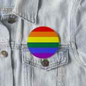 Pride LGBT Rainbow Button (Beispiel)