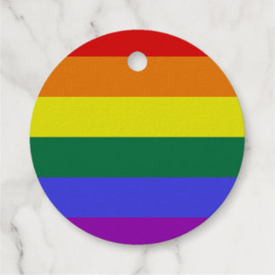 Pride LGBT Rainbow Geschenkanhänger