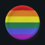 Pride LGBT Rainbow Pappteller<br><div class="desc">.</div>
