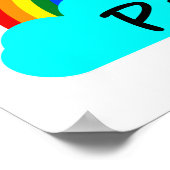 Pride - LGBT Rainbow Poster (Ecke)