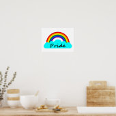 Pride - LGBT Rainbow Poster (Küche)