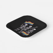 Pride LGBT Rights Lesbian Gay Ally LGBTQ Trans Pappteller (Gewinkelt)