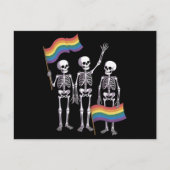 Pride LGBT Rights Lesbian Gay Ally LGBTQ Trans Postkarte (Vorderseite)