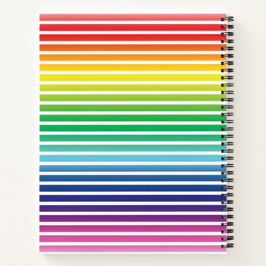 Pride lgbtq lgbt notizblock (Rückseite)