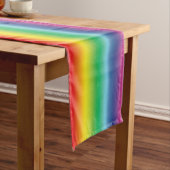 Pride lgbtq lgbt Regenbogenfarben Kurzer Tischläufer (Beispiel)