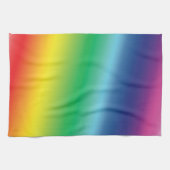 Pride lgbtq Lgbt Regenbogenfarben Muster Geschirrtuch (Horizontal)