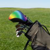 Pride lgbtq Lgbt Regenbogenfarben Muster Golf Headcover (In SItu)