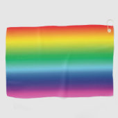 Pride lgbtq Lgbt Regenbogenfarben Muster Golfhands Golfhandtuch (Horizontal)