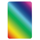 Pride lgbtq Lgbt Regenbogenfarben Muster Magnet (Vertikal)