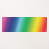 Pride lgbtq lgbt Regenbogenmuster Farben Yogamat Yogamatte (Vorderseite (Horizontal))