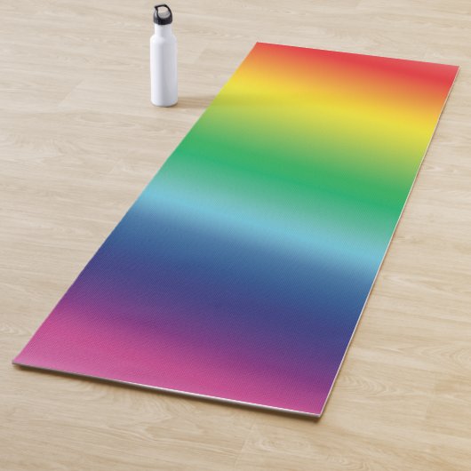 Pride lgbtq lgbt Regenbogenmuster Farben Yogamat Yogamatte (Beispiel)