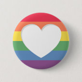 Pride LGBTQ Liebe ist Liebe Button Button (Vorderseite)