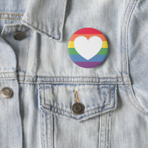 Pride LGBTQ Liebe ist Liebe Button Button
