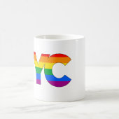 Pride LGBTQ Progress Pride in New York Kaffeetasse (Mittel)