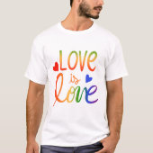 Pride LGBTQ T-Shirt (Vorderseite)