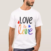 Pride LGBTQ T-Shirt (Vorderseite)