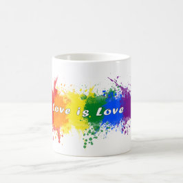 Pride LGBTQ Tasse, Liebe ist Liebe Kaffeetasse