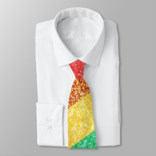 Pride LGBTQA+ Regenbogen Krawatte (Gebunden)