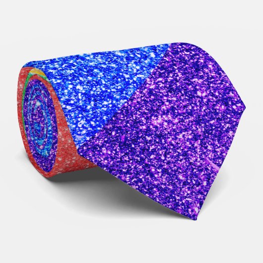 Pride LGBTQA+ Regenbogen Krawatte (Gerollt)