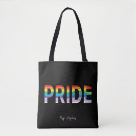 PRIDE LGBTQIA-Regenbogenflagge, Cooler Totbeutel Tasche