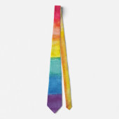 Pride LGTBI colors rainbow Krawatte (Vorderseite)