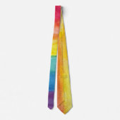 Pride LGTBI colors rainbow Krawatte (Rückseite)