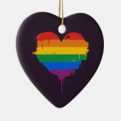 PRIDE LIEBE KERAMIKORNAMENT (Rechts)