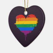 PRIDE LIEBE KERAMIKORNAMENT (Links)