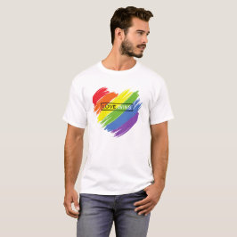 PRIDE LIEBE LGBTQ+ TSHIRT-COTTON TSHIRT