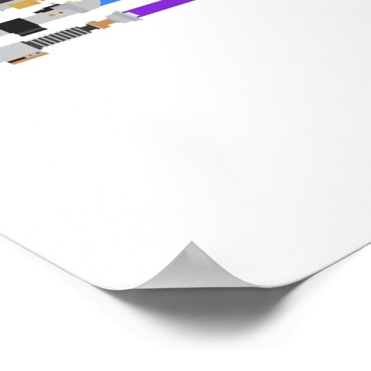 Pride Lightsabers Poster (Ecke)