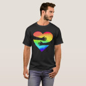 Pride love hugs T-Shirt (Vorne ganz)