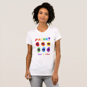 Pride Love is Love T-Shirt (Vorne ganz)