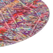 Pride Marmor Kunst Knopf Schneidebrett (Ecke)