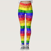 Pride Maryland Rainbow Flag Leggings Yoga Pants (Vorderseite)