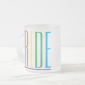 PRIDE MATTIERTE TASSE (Vorderseite Links)