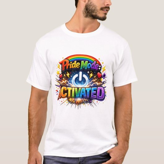 Pride-Modus: Aktiviert T-Shirt (Vorderseite)