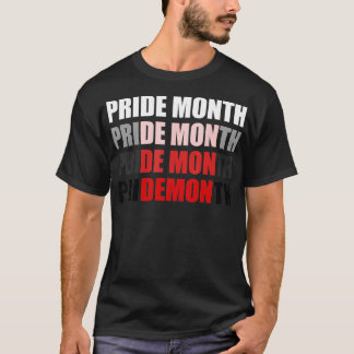 PRIDE MONAT ändert DEMON Funny LGBT Parade Gay T-Shirt