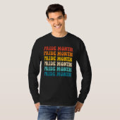 Pride Monat  Pride Monat Feierlichkeiten Paraden-M T-Shirt (Vorne ganz)