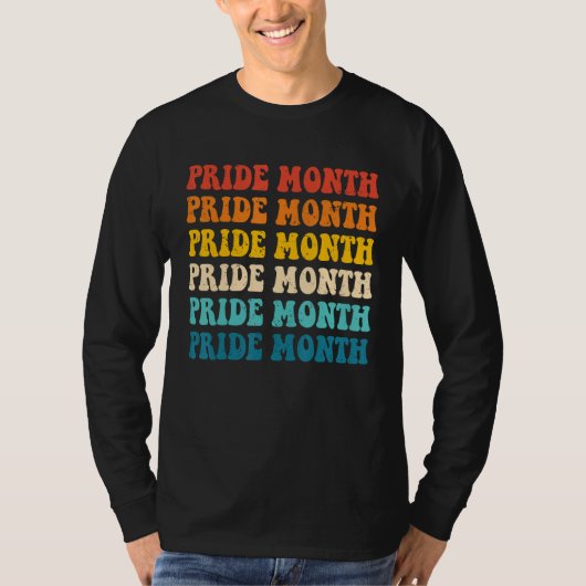 Pride Monat  Pride Monat Feierlichkeiten Paraden-M T-Shirt (Vorderseite)