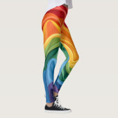 Pride-Monats-Muster Leggings (Rechts)