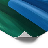 Pride-Monats-Muster Poster (Ecke)