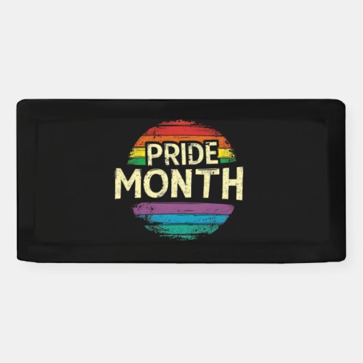 PRIDE MONTH 2024, lgbtq, Logo Banner (Horizontal)
