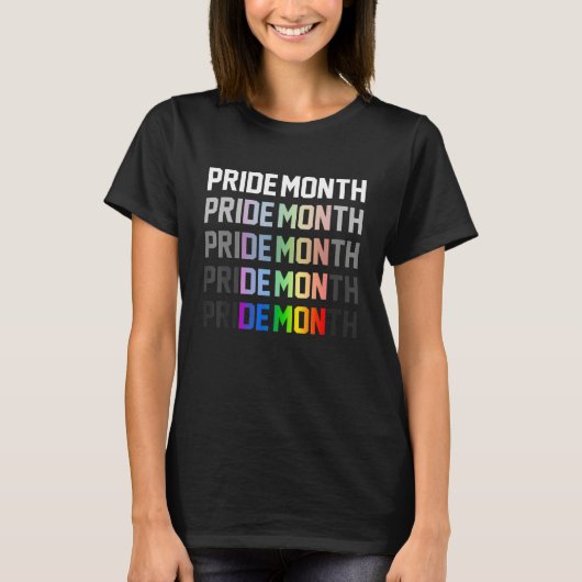 Pride Month Demon LGBT Gay Pride Month Transgender T-Shirt (Vorderseite)