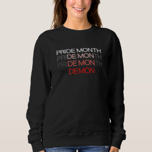Pride Month Demon Sweatshirt